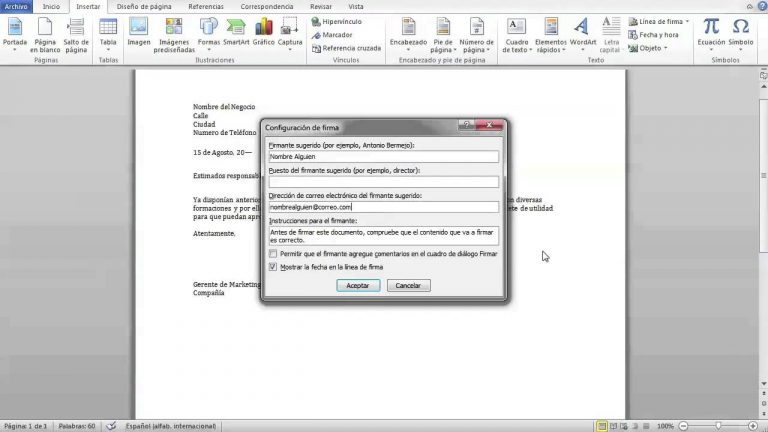 Como Puedo Firmar Un Documento En Word Actualizado Agosto 2022